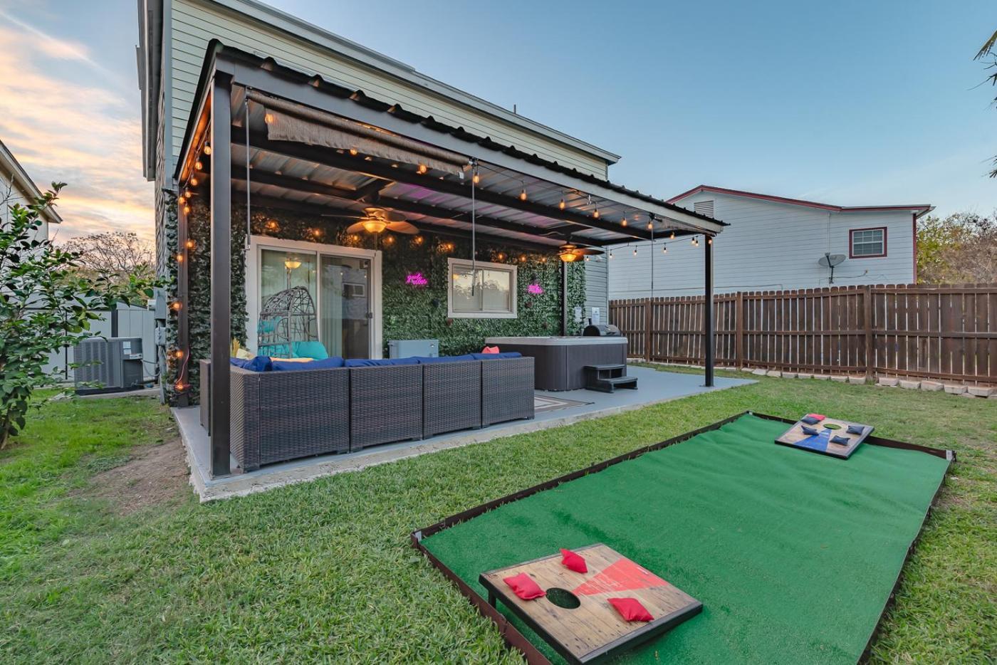 Gameroom, Bbq & Hot-Tub By Lackland & Seaworld 圣安东尼奥 外观 照片