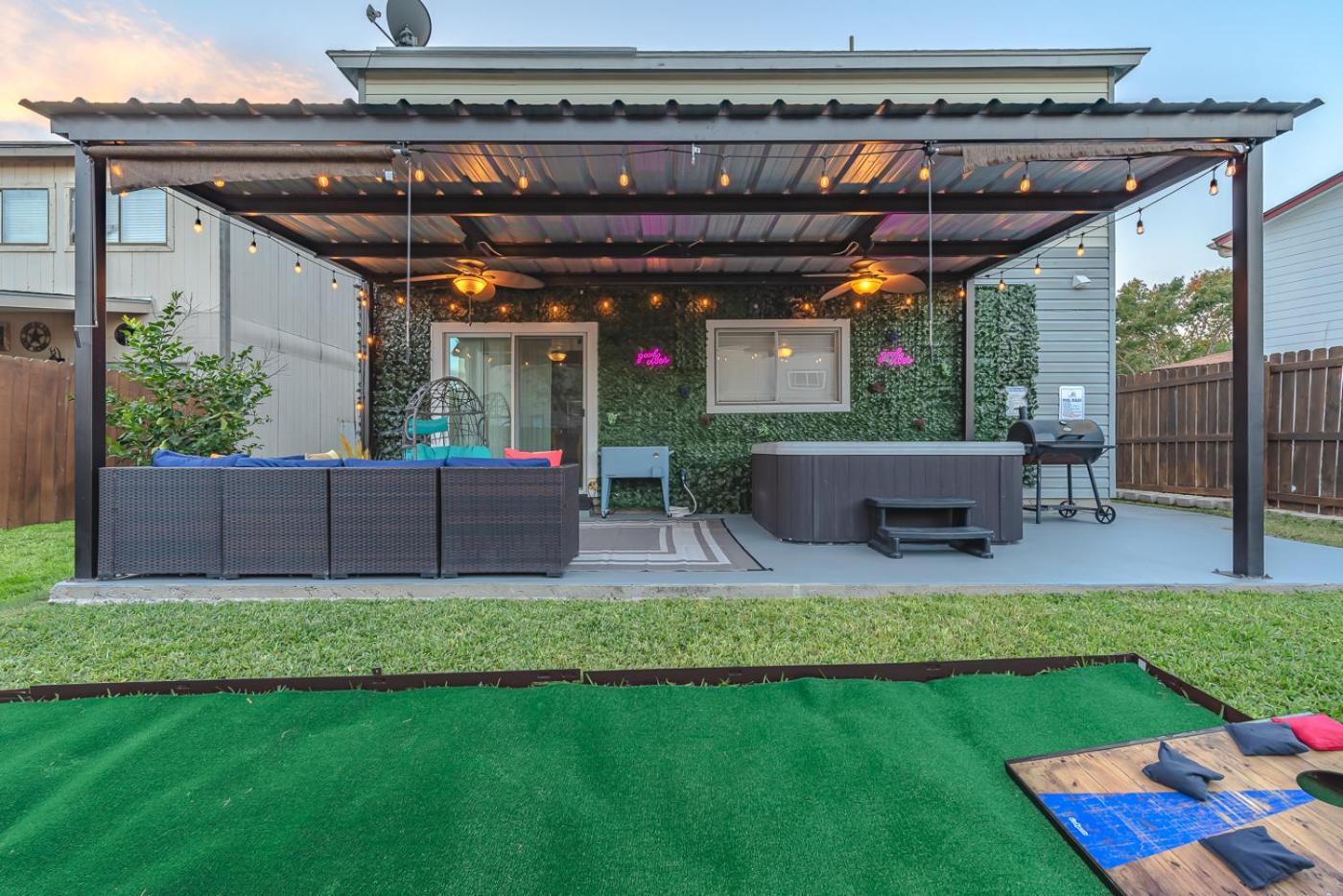 Gameroom, Bbq & Hot-Tub By Lackland & Seaworld 圣安东尼奥 外观 照片