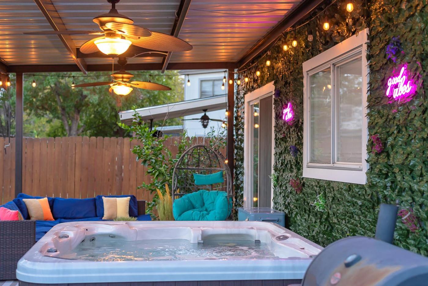 Gameroom, Bbq & Hot-Tub By Lackland & Seaworld 圣安东尼奥 外观 照片