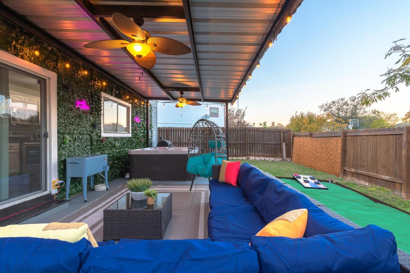 Gameroom, Bbq & Hot-Tub By Lackland & Seaworld 圣安东尼奥 外观 照片