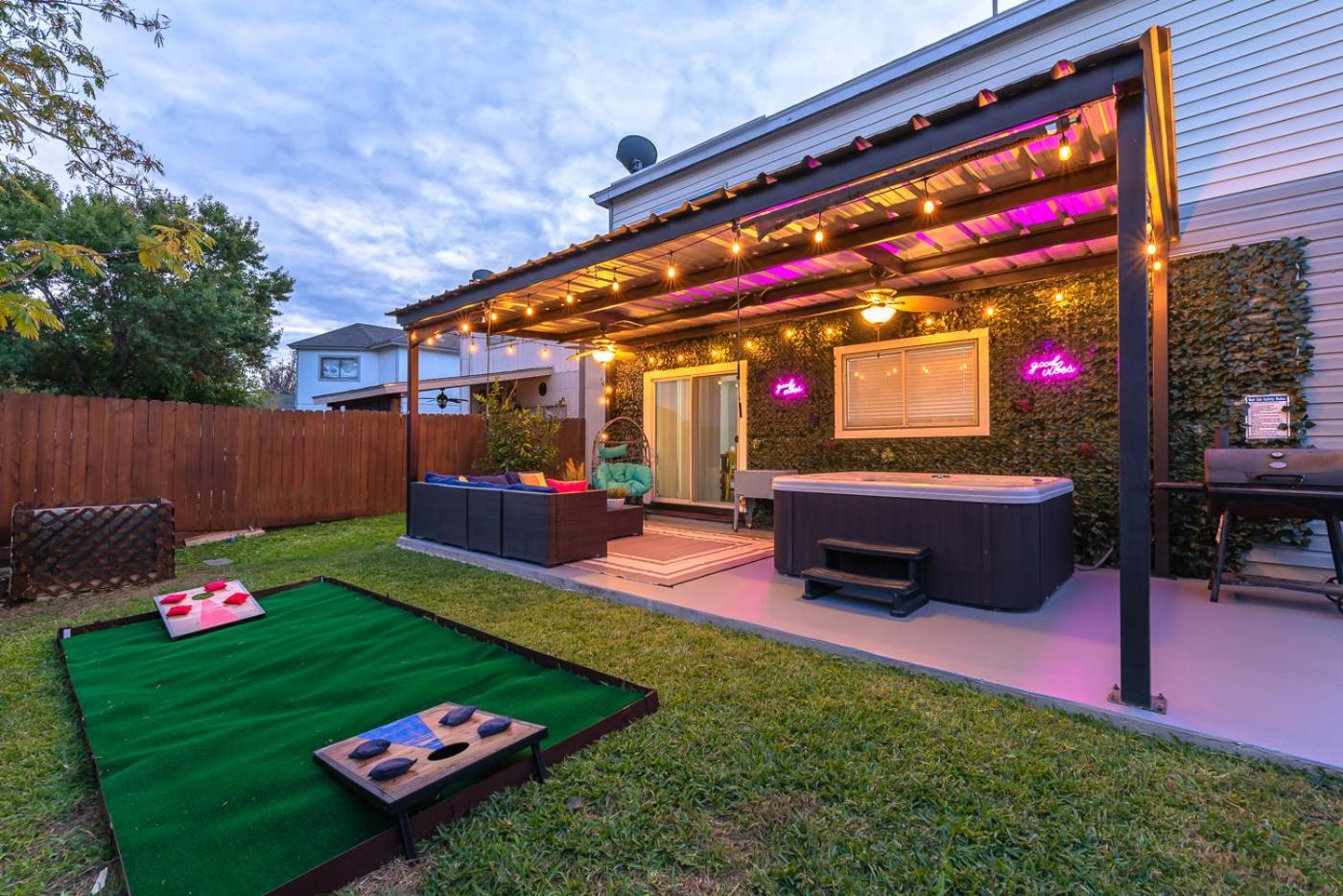 Gameroom, Bbq & Hot-Tub By Lackland & Seaworld 圣安东尼奥 外观 照片