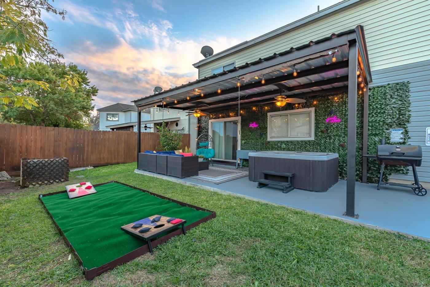 Gameroom, Bbq & Hot-Tub By Lackland & Seaworld 圣安东尼奥 外观 照片